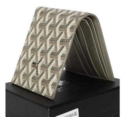 faux goyard wallet